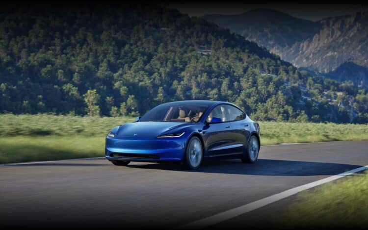 tesla model 3 elektromobilis