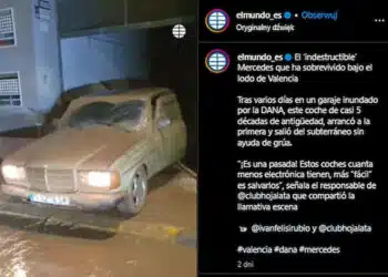 Nesustabdoma legenda: „Mercedes W123“ nepasiduoda potvyniui ir vėl važiuoja