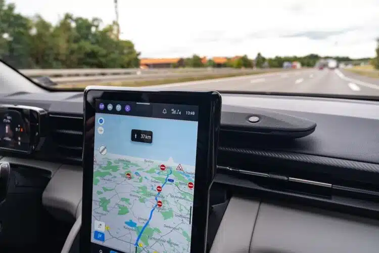 android auto google maps ford nuotrauka