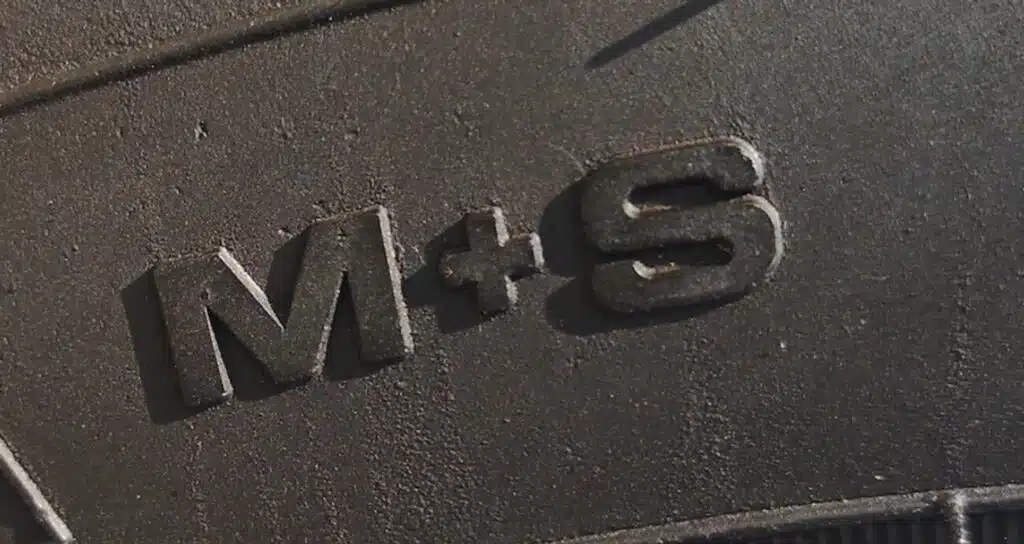 automobilio padangos su M+S ženklinimu padanga