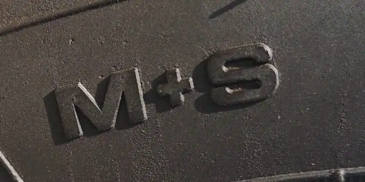 automobilio padangos su M+S ženklinimu padanga
