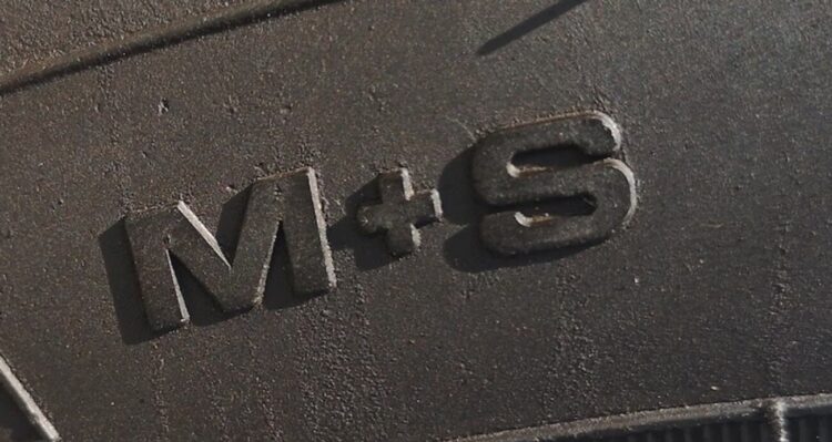 automobilio padangos su M+S ženklinimu padanga