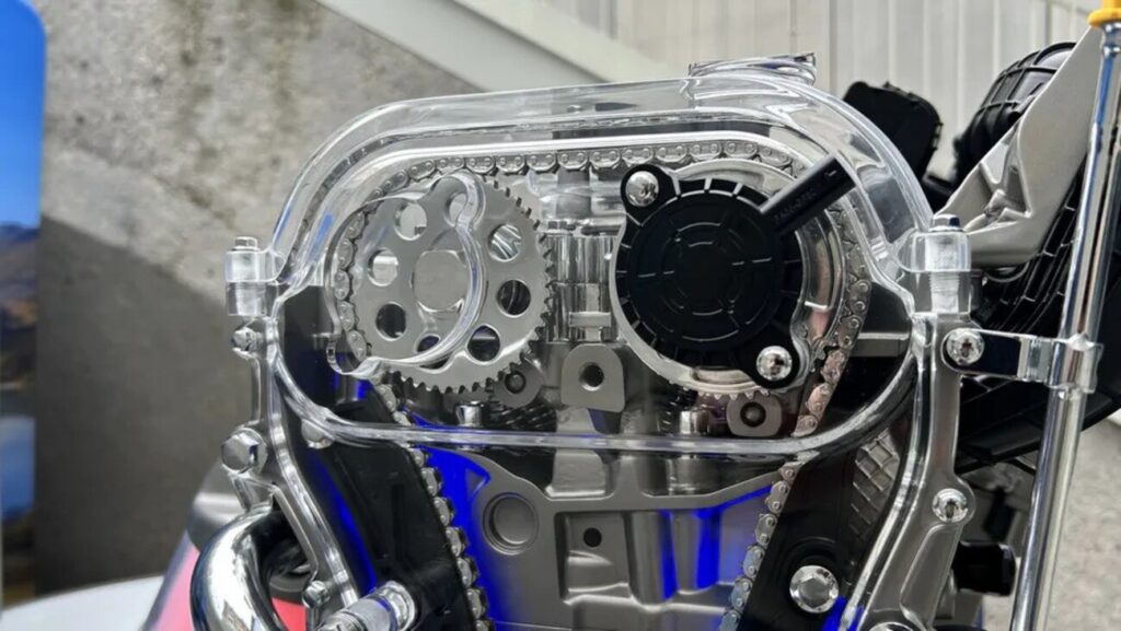 automobilio variklio paskirstymo grandine
