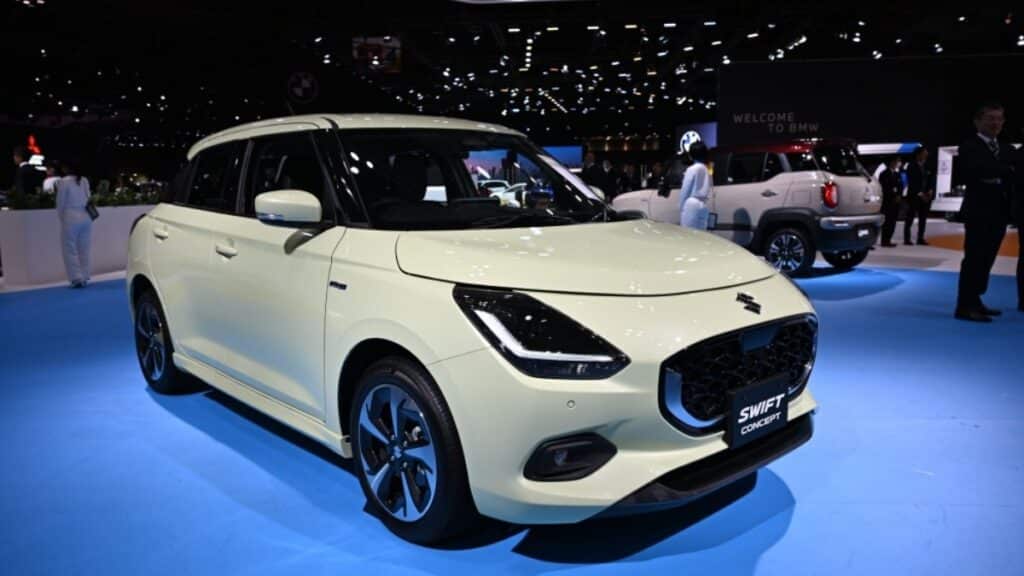 suzuki swift hibridinis automobilis