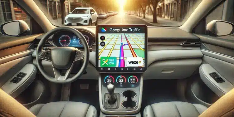 automobilio salonas google maps waze