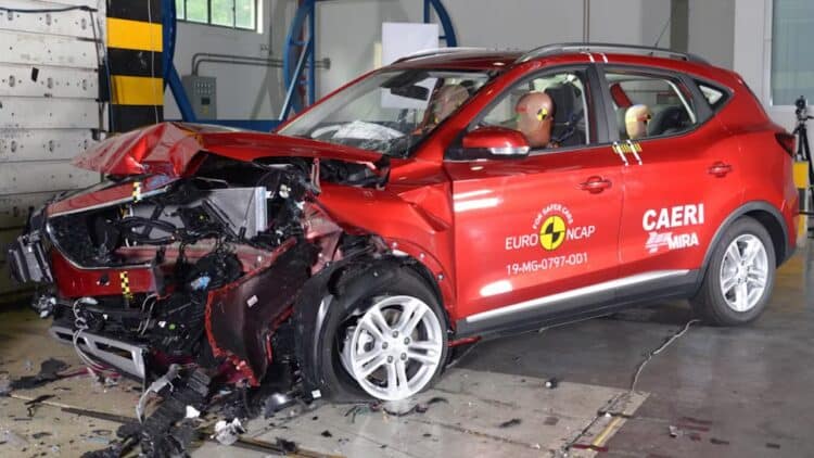 euro ncap mg bandymai testai avarijos
