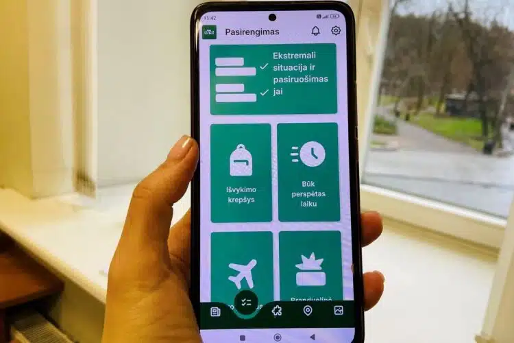lt27 Mobili programėlė padės gyventojams geriau pasirengti ekstremaliosioms situacijoms