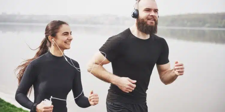 vyras ir moteris bega begikai begimas begiojimas