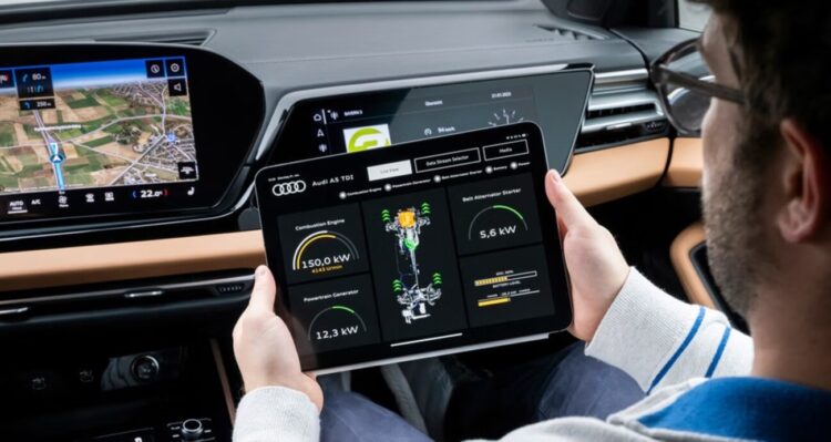 Hibridinių dyzelių ateitis Audi pristato pažangų MHEV Plus