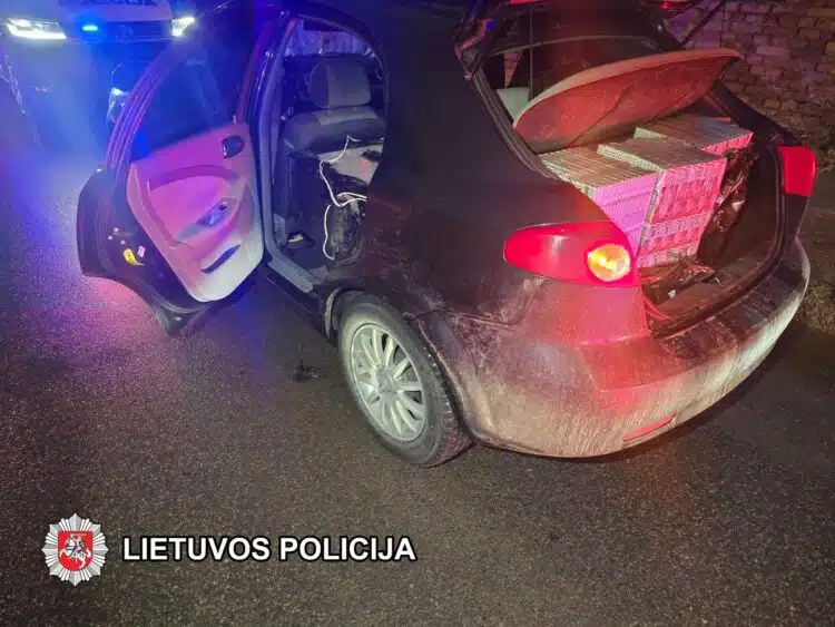 Policijos nuotraukos iš įvykio vietos