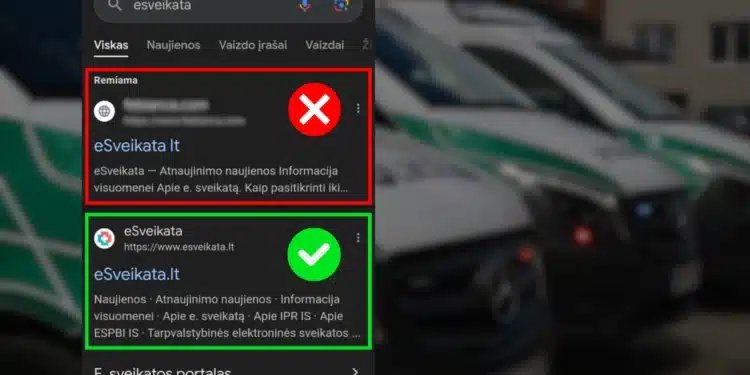 netikras e sveikatos portalas