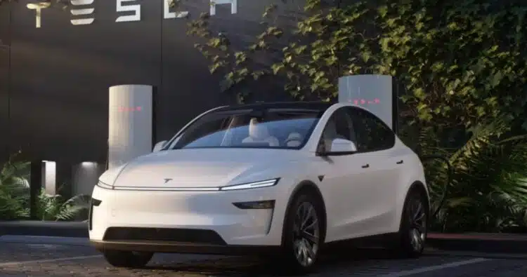 tesla model y elektromobilis