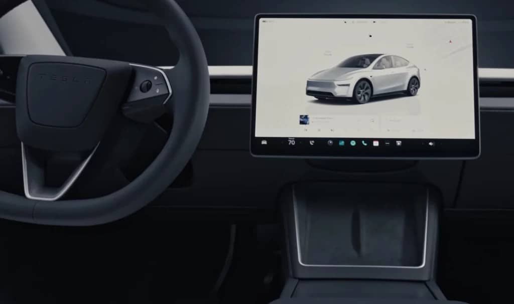 tesla model y interjeras