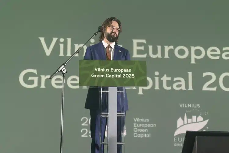 vilnius european green capital vilnius europos zalioji sostine Povilas Poderskis