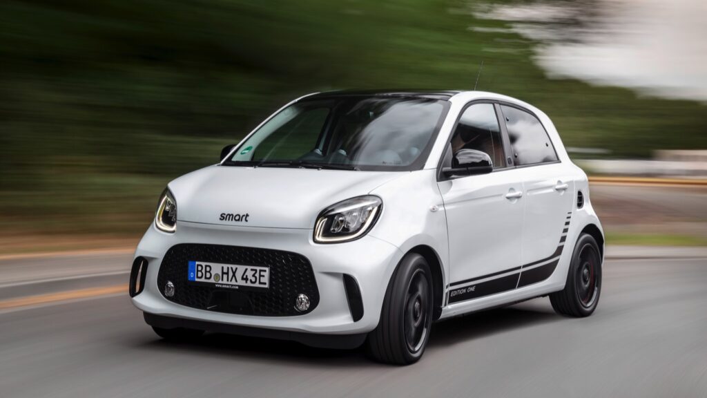 Smart EQ Forfour elektromobilis