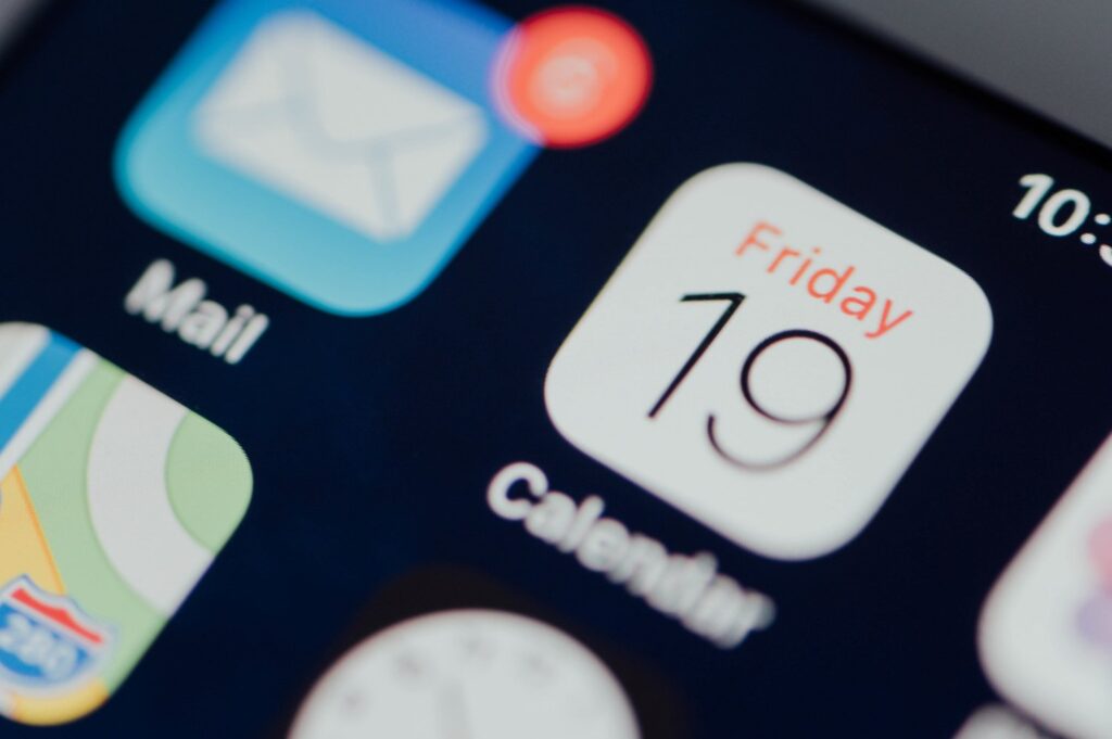 apple iphone ismanusis telefonas kalendorius app store