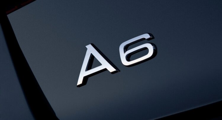 audi a6 logotipas emblema