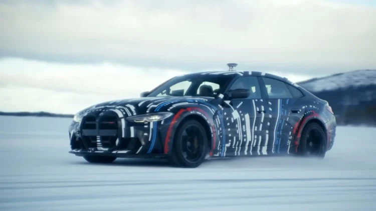 bmw m3 elektromobilis