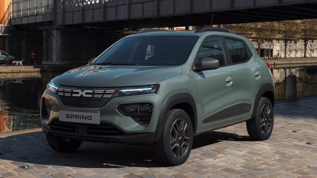 dacia spring elektromobilis