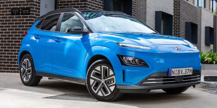 hyundai kona ev elektromobilis