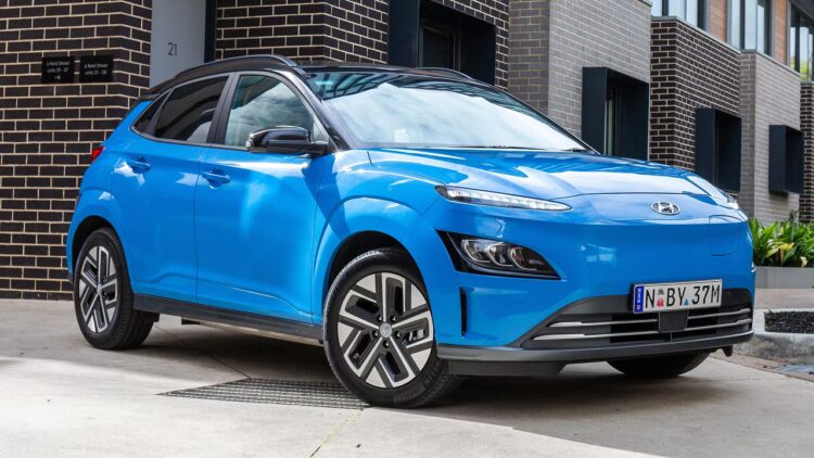 hyundai kona ev elektromobilis