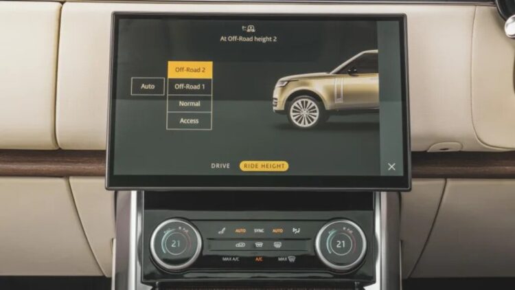 range rover pneumatine pakaba oro pakaba