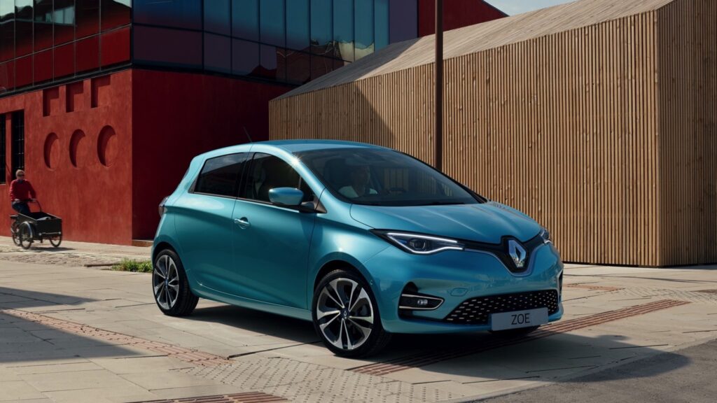 renault zoe elektromobilis