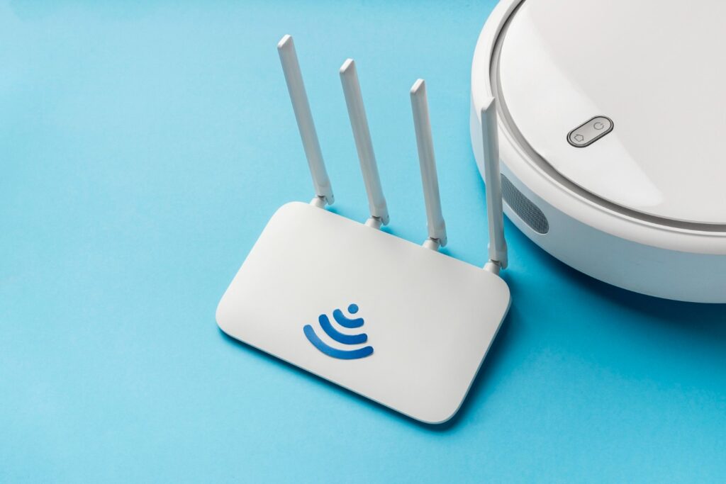 wifi marsrutizatorius ismanusis grindu valymo robotas