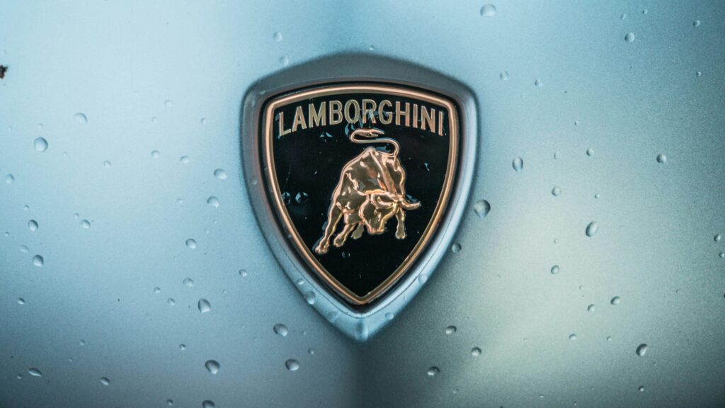 lamborghini logotipas