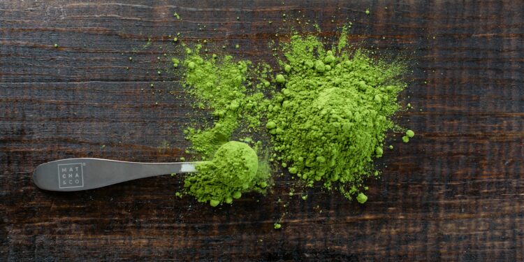 matcha arbatos milteliai arbata
