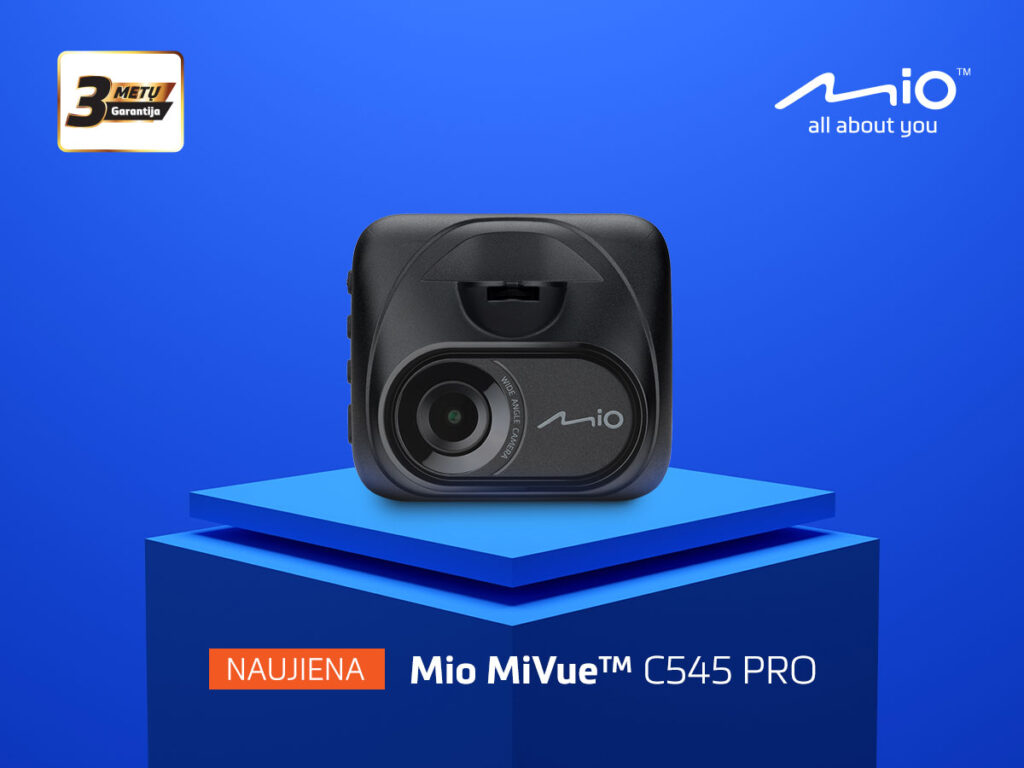 Vaizdo registratorius Mio MiVue C545 Pro