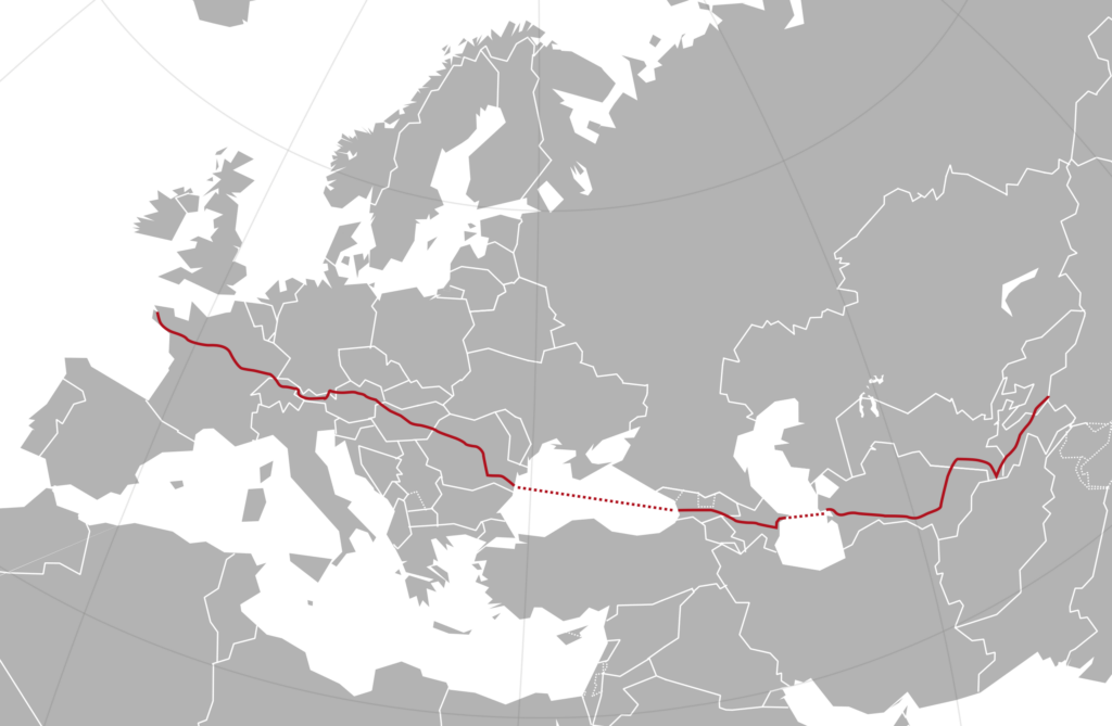 Europos maršrutas E60 kelias greitkelis