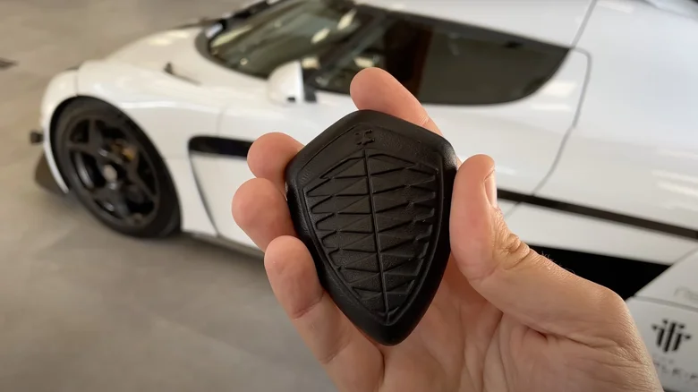 Koenigsegg Crest raktas