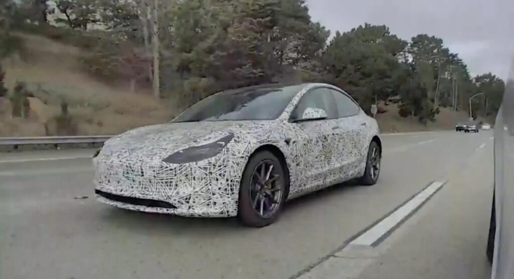 Tesla Model 3 Prototipas