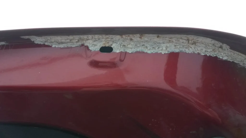 alfa romeo kebulas pazeistas korozijos rudys korozija