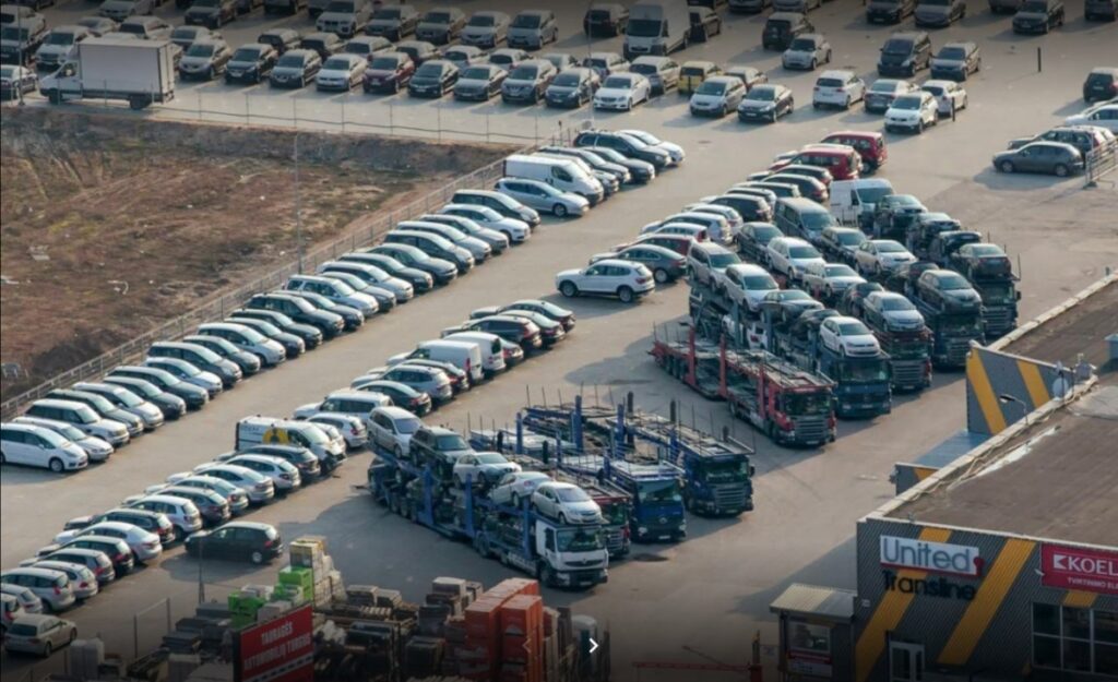 auto turgus taurageje
