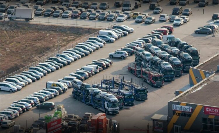 auto turgus taurageje