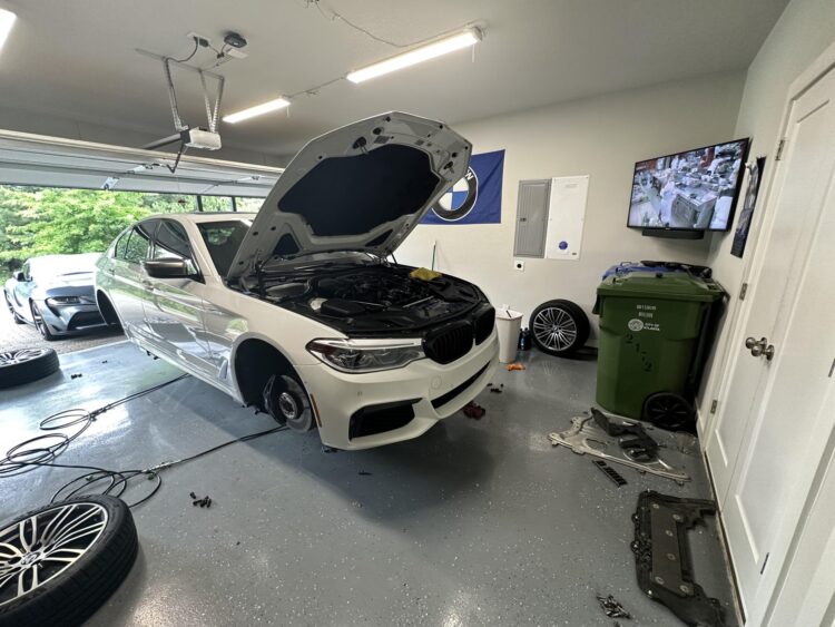 bmw g30 autoservisas remontas