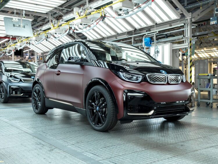 bmw i3 elektromobilis