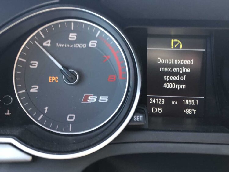 epc klaida automobilio prietaisu skydelyje