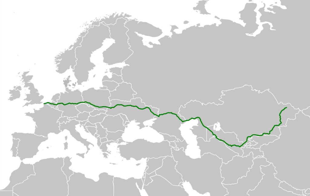 ilgiausias Europos greitkelis e40