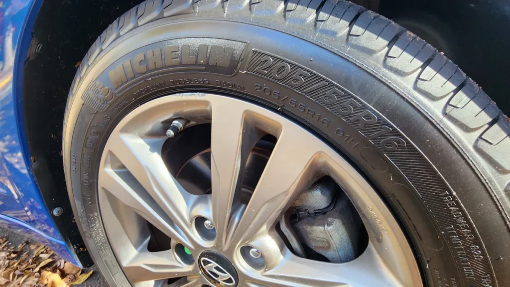 michelin padanga padangos ratlankis hyundai