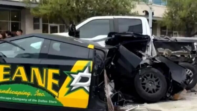 tesla cybertruck mercedes g avarija eismo ivykis