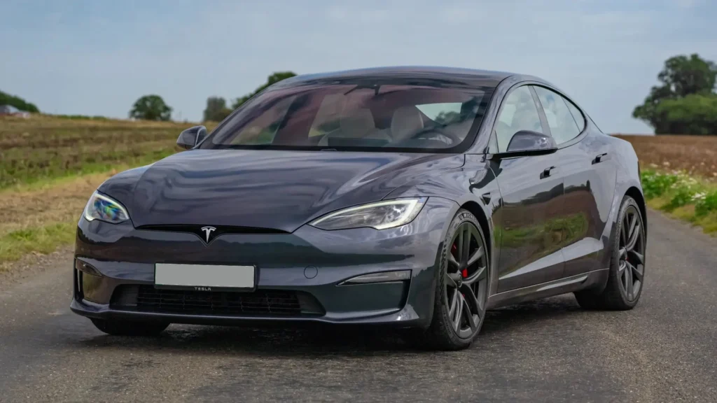 tesla model s elektromobilis
