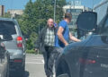 Agresijos protrūkis Vilniuje konflikte vienas iš vairuotojų panaudojo elektrošoką