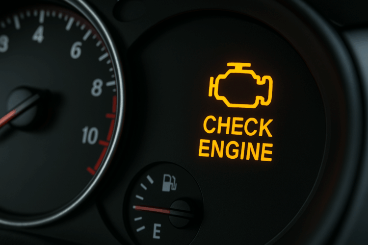 Ar praeisite techninę apžiūrą su degančia Check Engine lempute