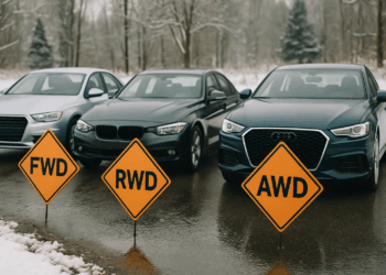 FWD RWD AWD kuris variantas saugiausias skirtingais metų laikais