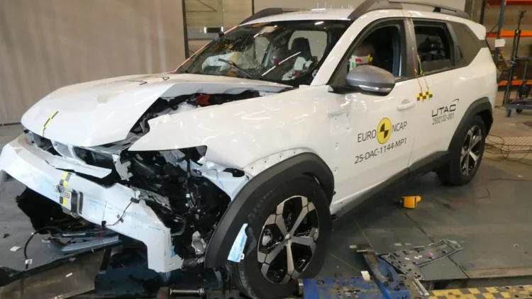 dacia bigster susidurimo testas euro ncap