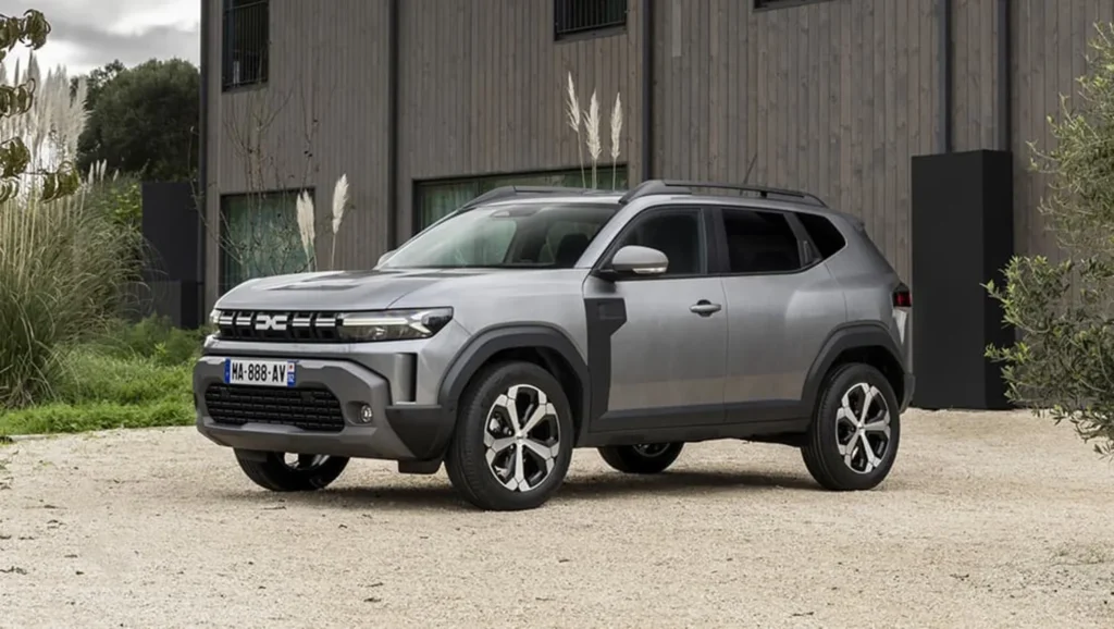 dacia duster hybrid hibridinis automobilis