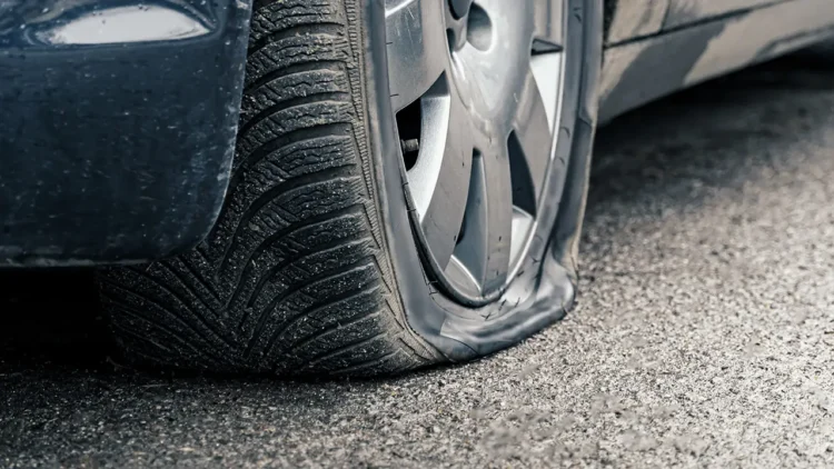 issileidusi automobilio padanga
